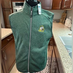Cutter and Buck Vest New OREGON DUCKS